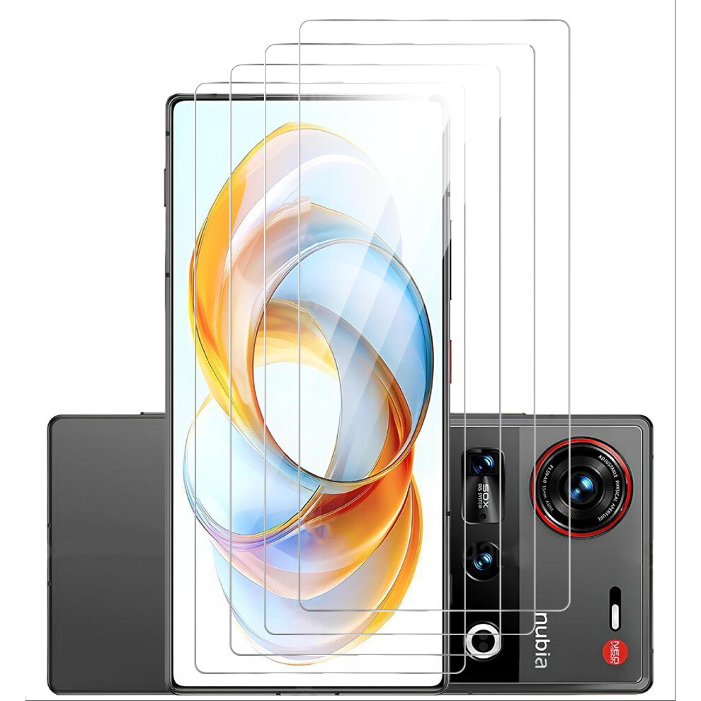 Screen Protector Nubia Z70 Ultra And Z70s Ultra 4Pack Tempered Glass Scratch Resistant Oilproof Case Friendly 9199774168496