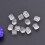 Invisible Earring Protectors, Clear Silicone Earring Backs Replacement, Soft Rubber Hypoallergenic for Studs, Compact Lightweight with Secure Grip 1