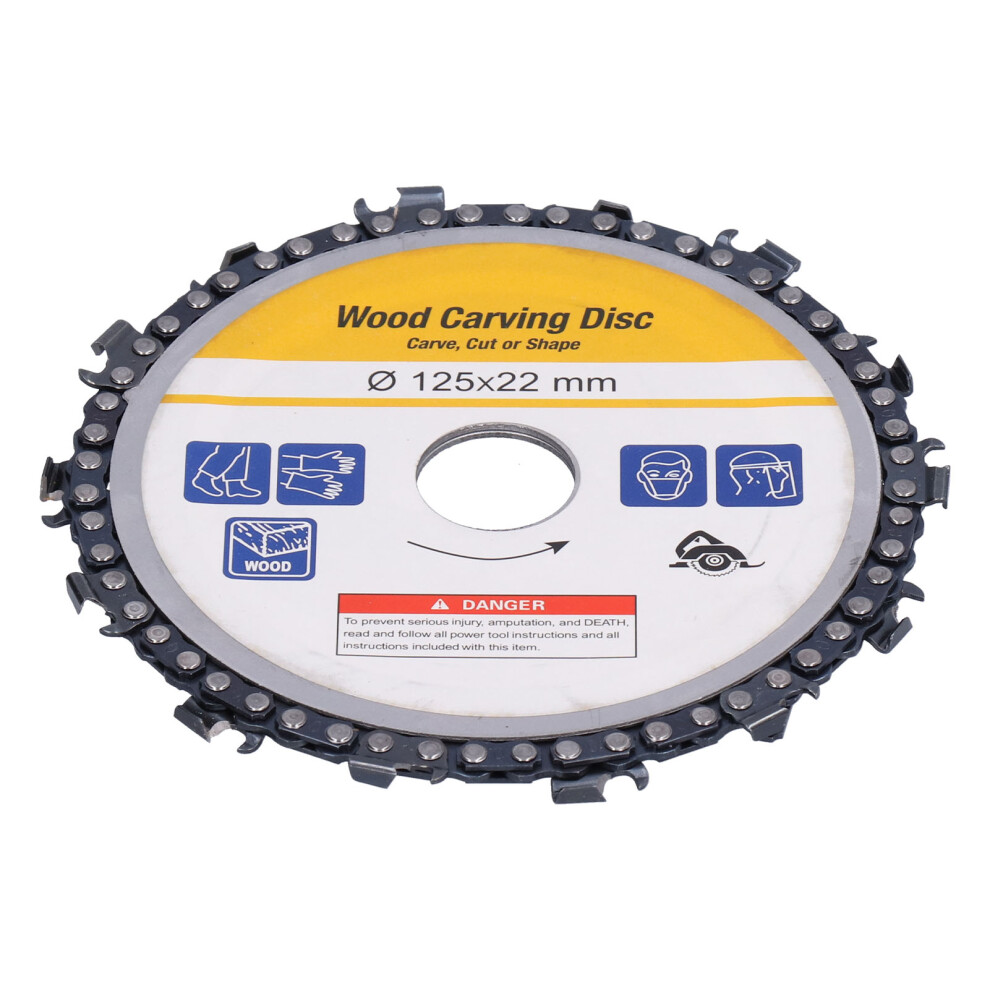 5In 14 Teeth Circular Saw Blade For Wood Carving Yellow Card 4611377202469