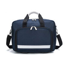 First Aid Kit with Shoulder Strap, Waterproof Emergency Medical Bag, Large Capacity Trauma Kit Blue