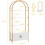 (Golden) Arched Bookshelf, Bookcase Industrial 2
