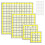 4 règles patchwork acrylique 4.5"/6"/9.5" carrées 1