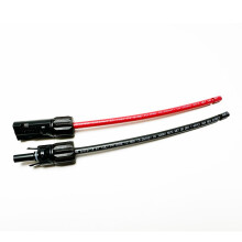 MC4 Solar Panel Connector Cable 10AWG Pure Copper Waterproof IP68 UV Resistant 9in Pigtail Kit