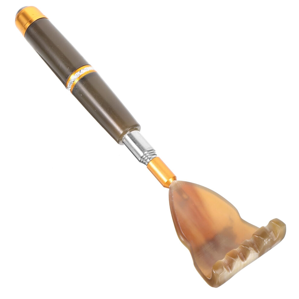 Telescopic Back Scratcher with Ergonomic Bead Handle for Adults, Adjustable Long Handle for Itch Relief