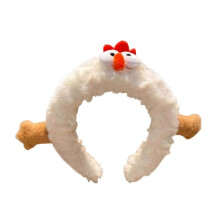 (White) Toddler Hairband Comfortable Decorative Festival Hair Hoop Adults Girls Headwear for Everyday Use and Special Occasion Yellow