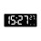 (white light) Contemporary Electronic Clock with Easy Operations Features Alarm Temperature and Calendar Functions 1