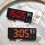 (white light) Contemporary Electronic Clock with Easy Operations Features Alarm Temperature and Calendar Functions 3