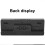 (green light) Contemporary Electronic Clock with Easy Operations Features Alarm Temperature and Calendar Functions 4