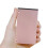 (Black) Double Fold Aluminum Alloy Bluetooth-compatible Keyboard Mini 66 Keys Wireless Keyboard for phone Android Tablet PC  Rose gold 4