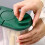 (Dark green) 2500ml 2 Grid Plastic Food Storage Container Crisper Box Grain Sealed Organizer  Orange 5
