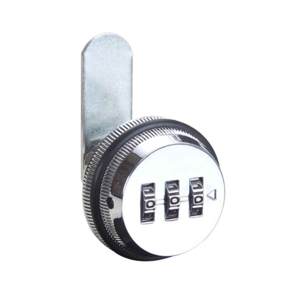 3Digit Combination Lock Zinc Alloy Password Cabinet Mailbox Drawer Locker Resettable Security 9382693505538
