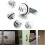 3Digit Combination Lock Zinc Alloy Password Cabinet Mailbox Drawer Locker Resettable Security 5