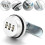 3Digit Combination Lock Zinc Alloy Password Cabinet Mailbox Drawer Locker Resettable Security 3