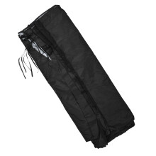 Nero 688g Oxford 190T rivestito parasole 5.2x2m