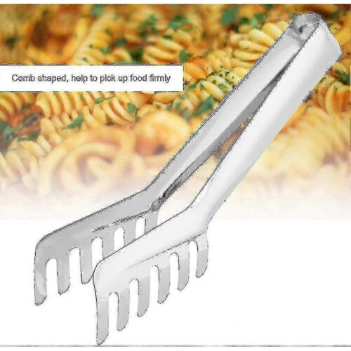 Stainless Steel Spaghetti Tongs - Pasta Cooking Tool 1