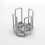 Kitchen Drainer Rack Rice Bowl Inverted Storage Rack Retractable Drainer Rack Shelf Removable Dishwasher Rack, Gray 2