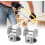 Scroll Cutter Holders 2 Pc Set Metal Clamp Conversion Tool Pinless Adapter For Hacksaw Upper Lower Clamp 3