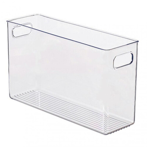 Transparent Kitchen Storage Box for Fridge Pantry Countertops - 2XL