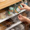 Transparent Kitchen Storage Box for Fridge Pantry Countertops - 2XL 2