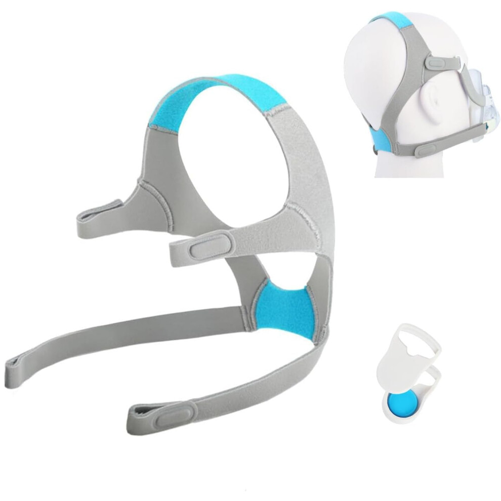 Replacement Headgear, 1 Pack, Magnetic Clips, Adjustable Strap, Flexible Elasticity