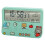 (Green) for Smart Alarm Clock Bedside Desk Table Electronic Clock Snooze Nightlight Cloc  White 1