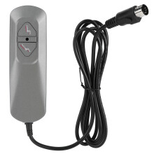 Elektrisk fåtöljkontroll, direktdriven handkontroll för soffa med hög ström och mikrobrytare. Ingen kontrollbox krävs. 2-knapps handbrytare för