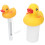 Easy Read Floating Pool Thermometer, Decorative Design Cute Duck Shape Water Temperature Indicator, Durable Construction Weather-Resistant Materials 6