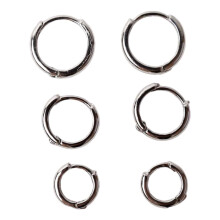 Sterling Silver Hoop Earrings for Women, 3 Pairs S925 Huggie Hoop Earrings With Cubic Zirconia Small Cartilage Sleepers Huggie, Hypoallergenic Earring