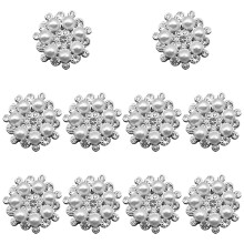 Opnaaibare strass-steentjes voor knutseldecoratie, trendy design, sprankelende versiering met parel- en kristalaccenten voor doe-het-zelf