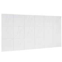 Akustikpaneel - DUOKU - LYPW180303 - Set von 18 - 30x30x1 cm - 3M Kleber