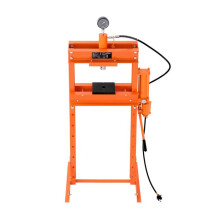 Presse hydraulique et pneumatique - DUOKU - ZX0901 - 20 T - Réglable - Acier - 30,2 x 23,6 x 69,8 pouces