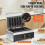 Waffle maker - DUOKU - HT-119 - 1500W - Acciaio Inossidabile - 6 Pezzi 3