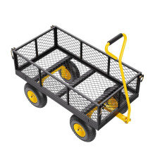 Carro de Jardín Transport-Duoku-Carga 408,23 kg-Carro Tirable Externo de Metal-Manija Rotativa 180