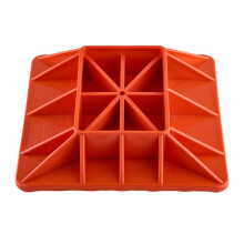 Geländetaugliche Krickbasis - DUOKU - AH081048-57 - PP 295x295x65 mm - Tragfähigkeit 3 175 kg (7 000 lb) - Kompatibel mit 185x120 mm