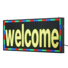 Painel LED Programável-Duoku-99x41,2 cm-Painel de Exibição Digital Cor P6-Texto e Padrões Personalizados