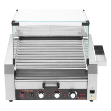Appareil à hot dog - DUOKU - HD11 - Acier inoxydable - 2400 W - Capacité 30 saucisses
