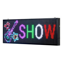 Painel LED Programável-Duoku-99x35 cm-Painel de Exibição Digital Cor Total P10-Texte e GIF Personalizáveis
