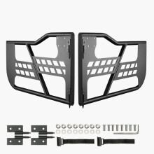 Tube Porta per Jeep Wrangler JK 2007-2018-Duoku-2 Porte-Design Robusto-Stile Caccia