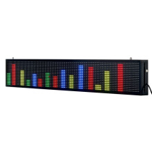 Painel LED Programável-Duoku-131x19 cm-Painel de Exibição Digital Multicolorido P10-Texto e GIF Personalizáveis