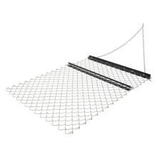 Herse Traînée à Chaîne-Duoku-1520x1240 mm-Outil de Nivellement pour Allées, Paysages et Gazon-Noir