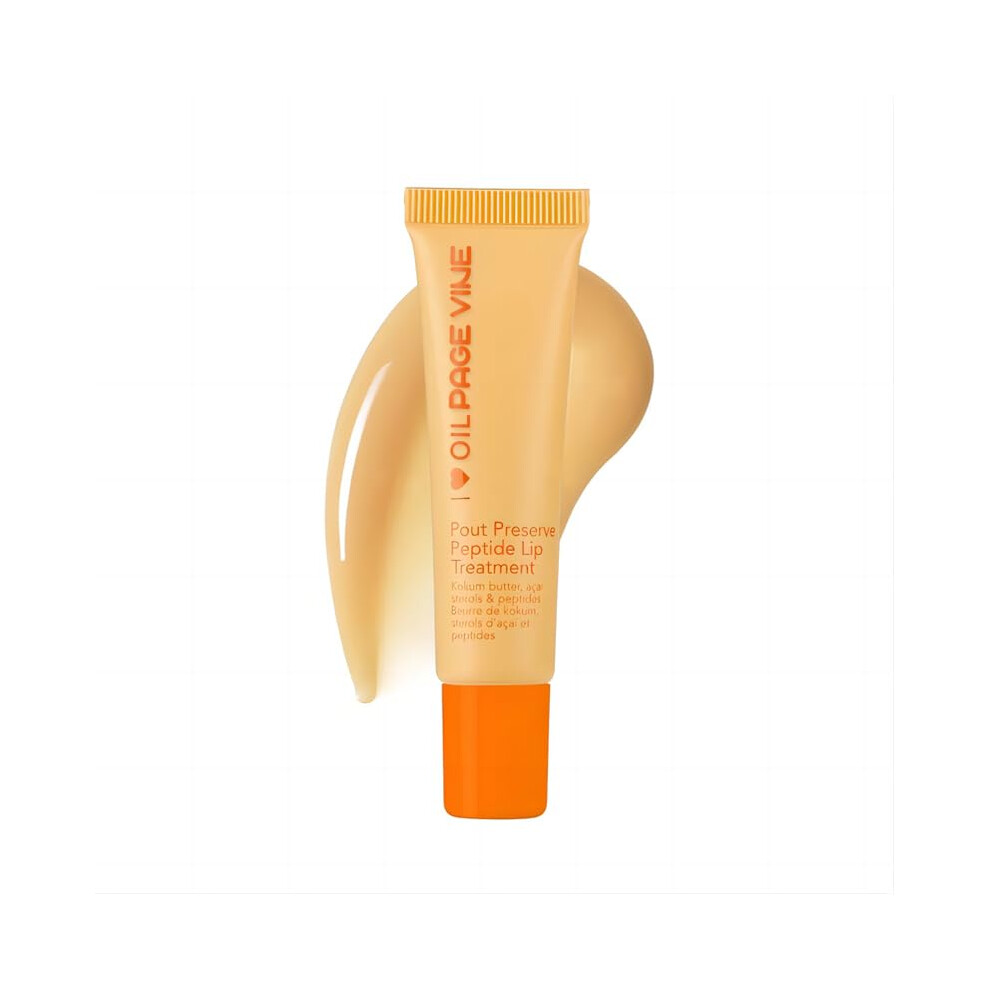 Preserve Hydrating Peptide Lip Treatment LongLasting Shiny Lip Tint Citrus Sunshine Lip Gloss Plumping Lip Oil