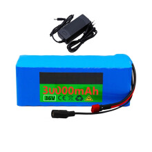 36V 30AH Electric Folding Bike Lithium Battery Waterproof EBike Removable Battery With Charger For 500W Motor TDC