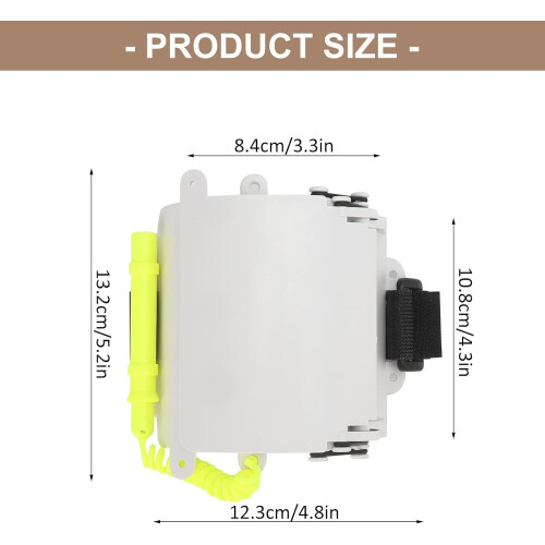 Diving Accessory Underwater Joint Writing Slate Notebook Multifunctional Wet Note For Diving Snorkelling Communication 2