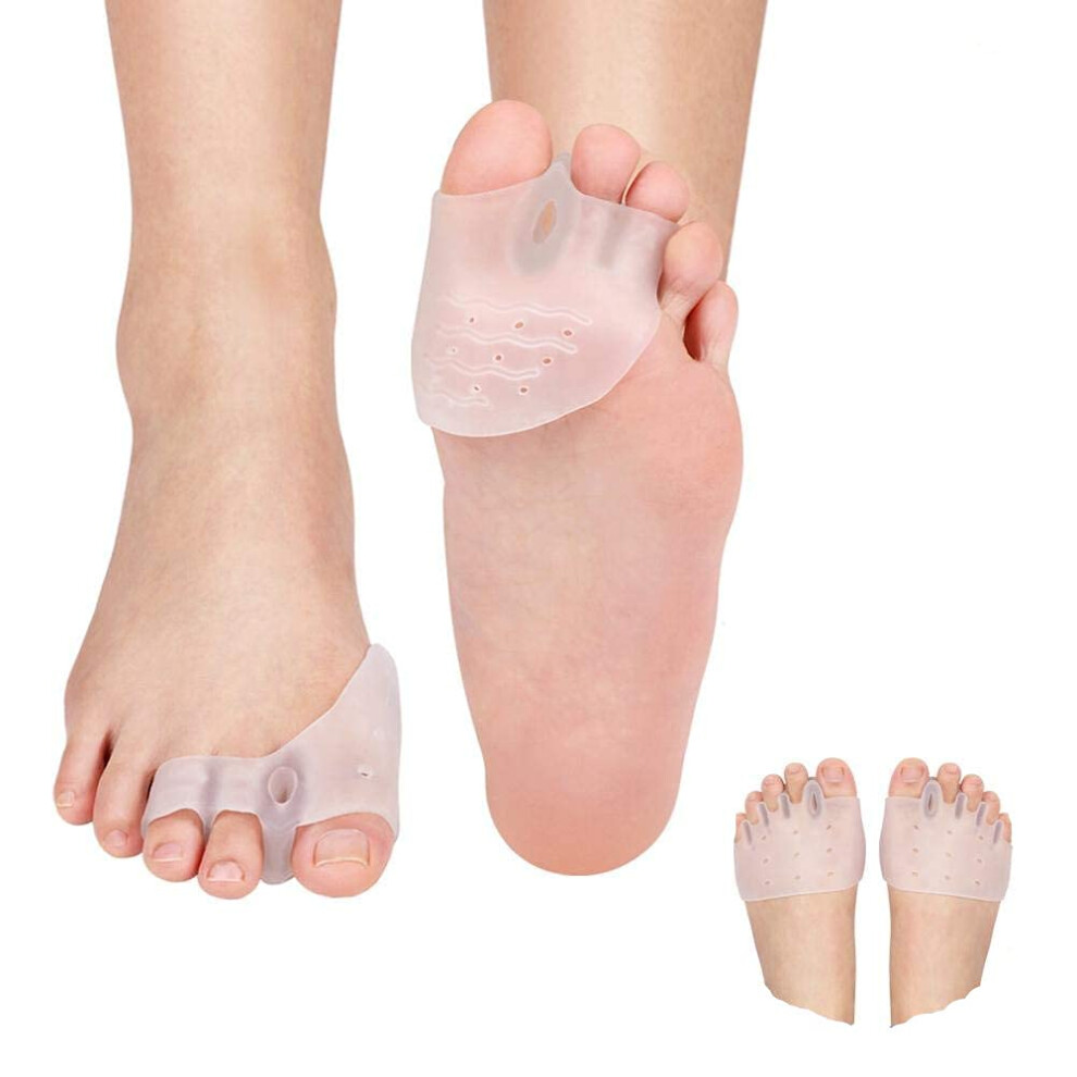 Foot Separator For Brace Bunion Corrector Pads Gel Toe Separators Overlapping Toes Cushion Hammer Toe Protector 2 Pairs
