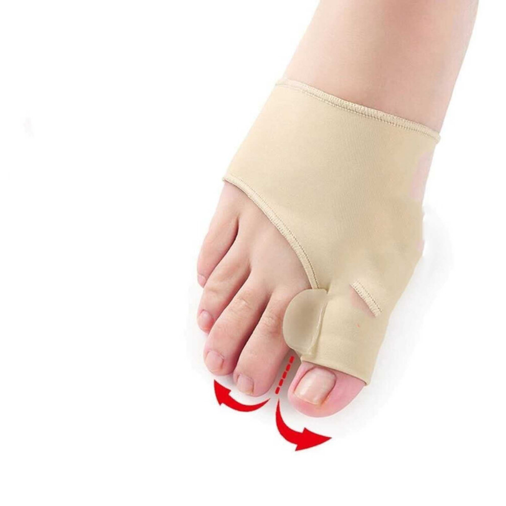 Medical Bunion Corrector 2Pack Toe Orthotics For Bunions, Foot Alignment, Pedicure Sock Straightener