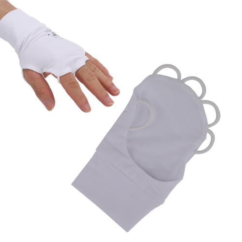 Hot Golf Glove Half Finger UV Shield for Left Hand - Ice Silk