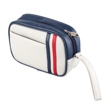 PU-Leder Golfballtasche 20L Tee-Halter & Aufbewahrungsetui