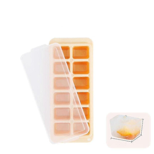 Summer Ice Tray Is Easy To Release, Silicone Spill-proof Removable Cov 1