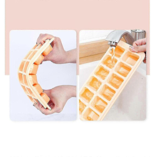 Summer Ice Tray Is Easy To Release, Silicone Spill-proof Removable Cov 2