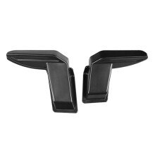 (Black) Protective Enclosures Defrosting Line Guard for Windshield Heating Preserve Functionality Aesthetics Maintenance Ease 2x